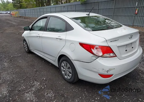 2017 Hyundai Accent Se z USA, uszkodzony, nr VIN KMHCT4AE3HU366556